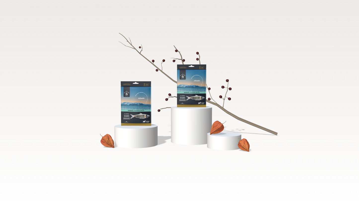 The Supreme Treat Co Herring Training Bites 80g