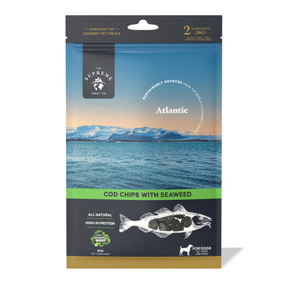 The Supreme Treat Co Cod Chips with Seaweed 80g