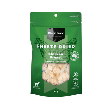 Black Hawk Adult Dog Freeze Dried Treats All Breeds Chicken Breast 45g