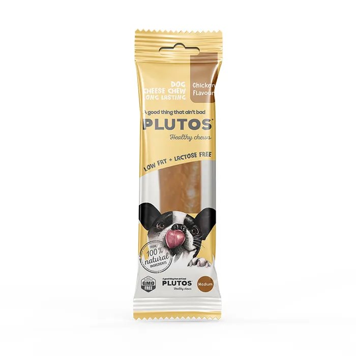 Plutos Cheese & Chicken Medium