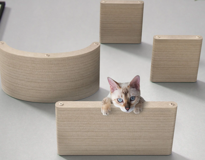 Pryde Set of 4 Oatmeal Cat Climbers