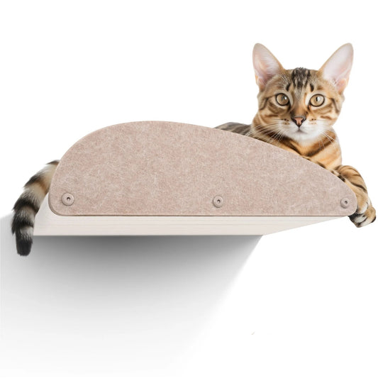 Pryde Oatmeal Long Lounger Cat Climber Facade Add On