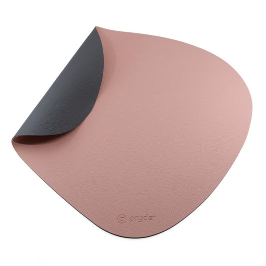 Pryde Reversible Cat Dining Mat Blush/Charcoal