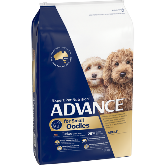 Advance Oodles Adult Small Breed Turkey with Rice Dry Dog Food