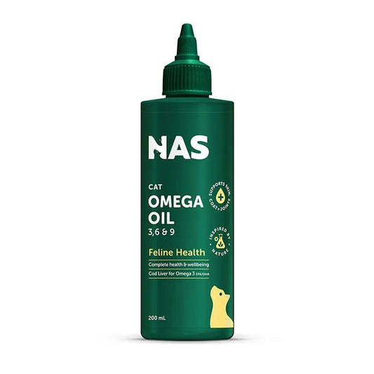 Natural Animal Solutions Omega 3, 6 & 9 Oil for Cats 200ml