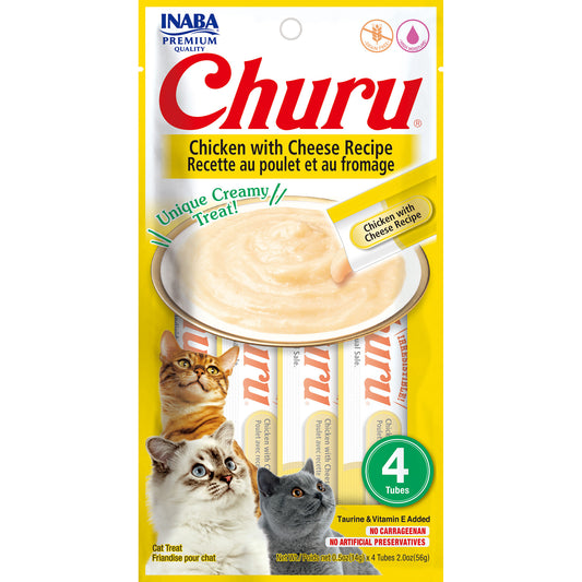 Inaba Churu Chicken with Cheese Cat Treat 56g