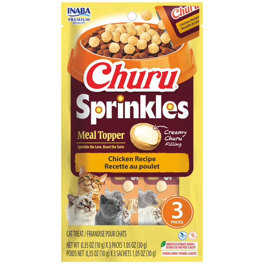Inaba Churu Sprinkles Chicken Recipe 3pk