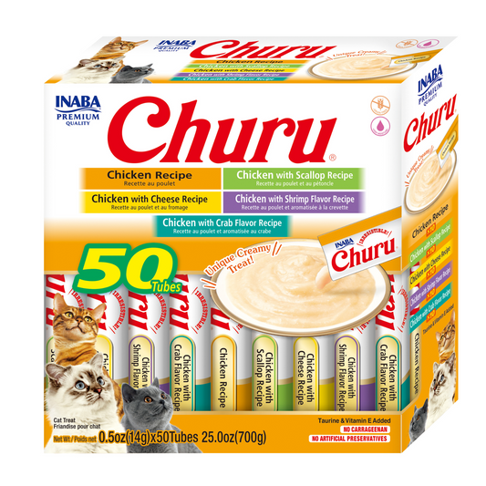 Inaba Churu Chicken Variety Box 50x14g
