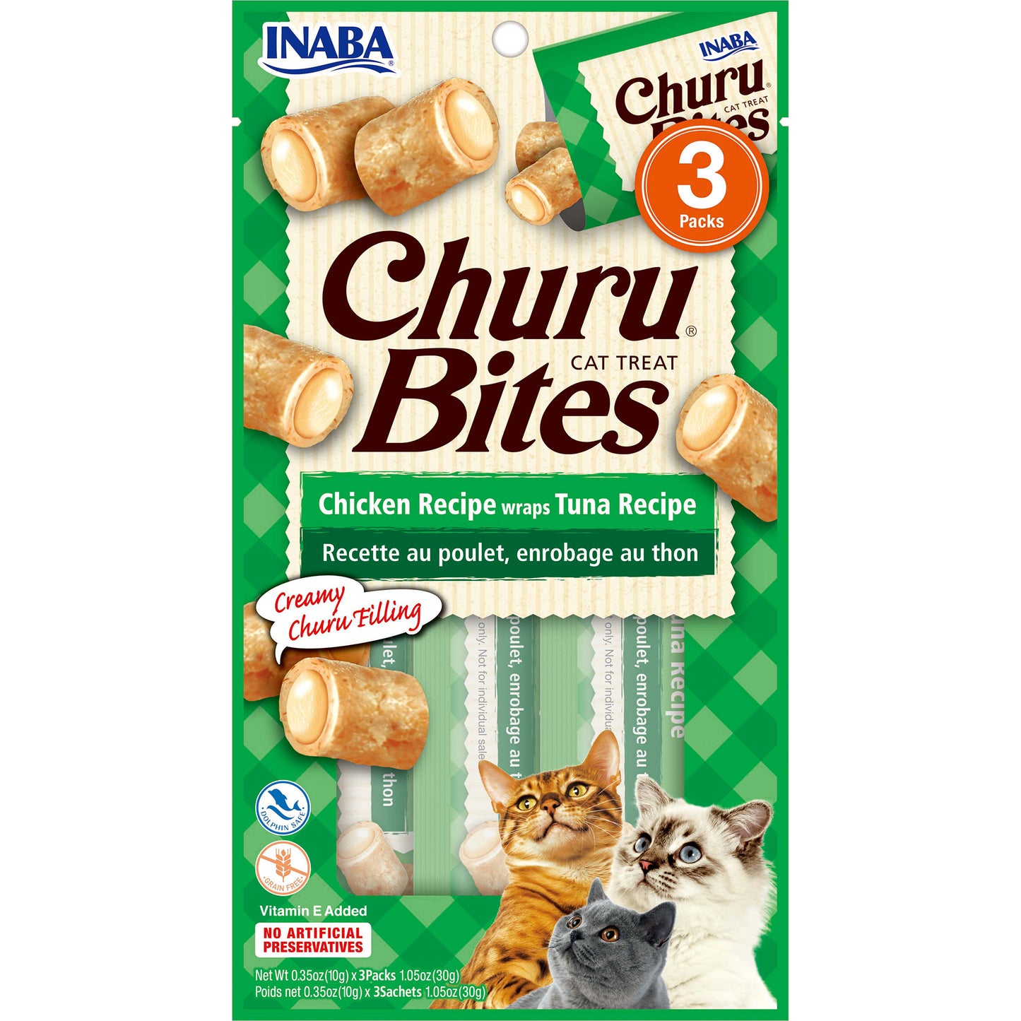 Inaba Churu Bites Chicken Tuna Recipe 3pk