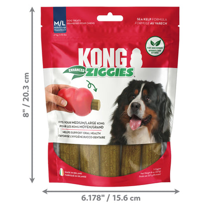 KONG Ziggies Enhanced Med/Lge 227g