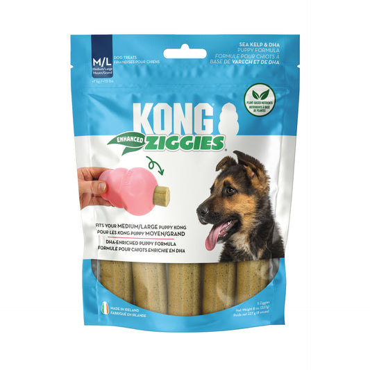 KONG Ziggies Enhanced Puppy Med/Lge 227g