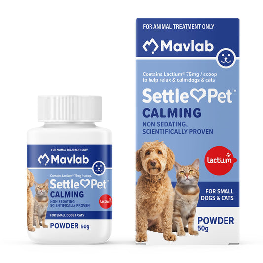 Mavlab SettlePet Calming Lactium Powder 50g