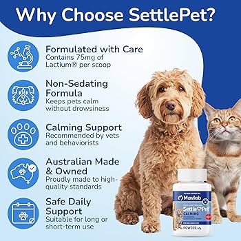 Mavlab SettlePet Calming Lactium Powder 50g