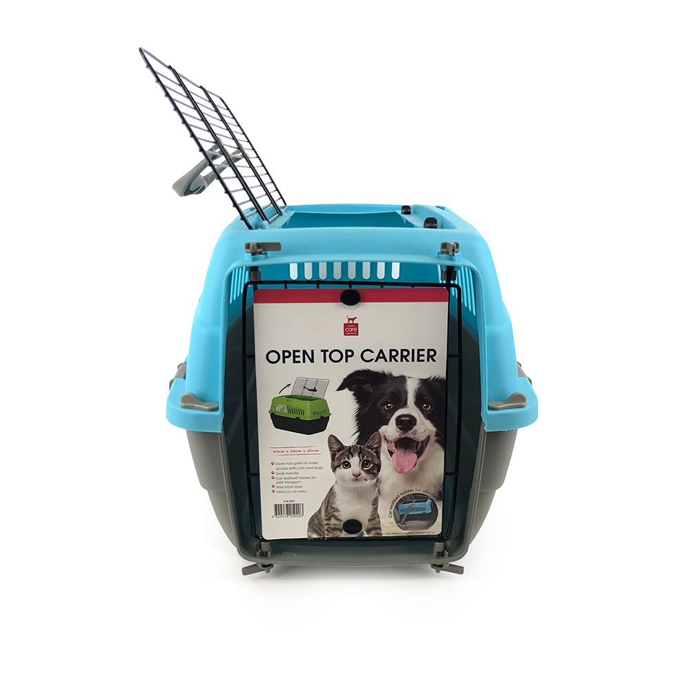 Canine Care Dog Carrier Open Top Assorted Colours