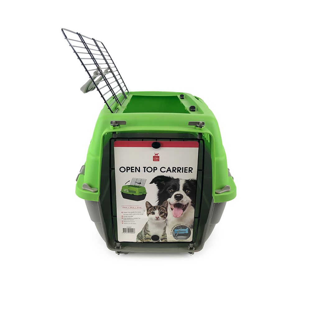 Canine Care Dog Carrier Open Top Assorted Colours
