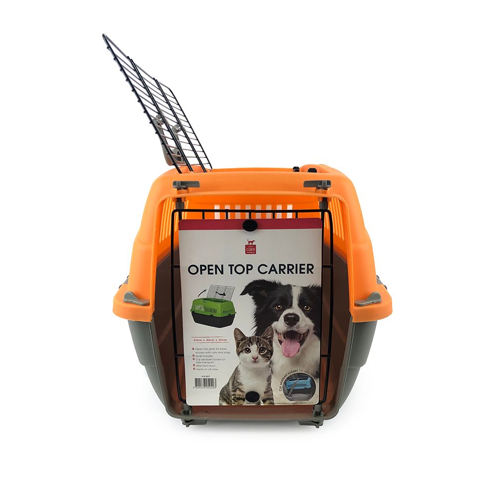 Canine Care Dog Carrier Open Top Assorted Colours