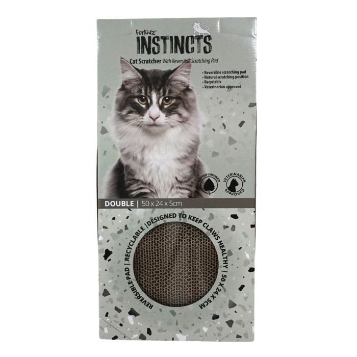 Furkidz Instincts Cat Scratch Board Double