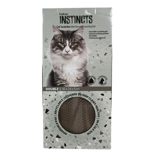Furkidz Instincts Cat Scratch Board Double