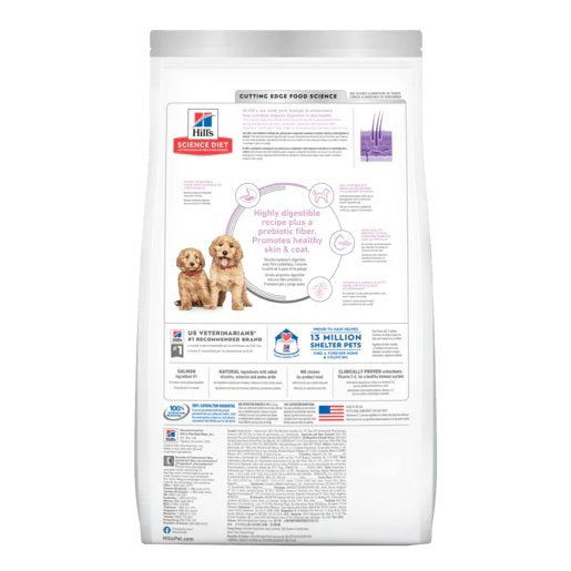 Hill's Science Diet Puppy Sensitive Stomach & Skin Salmon & Brown Rice Dry Dog Food