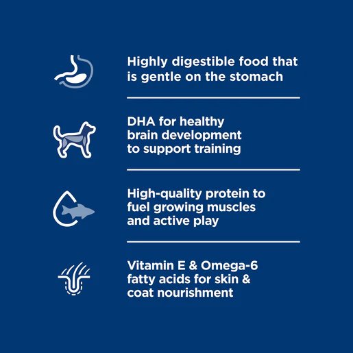 Hill's Science Diet Puppy Sensitive Stomach and Skin Salmon Vegetables Canned Dog Food