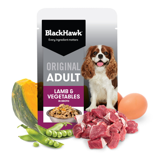 Black Hawk Original Adult Small Breeds Lamb & Vegetables in Broth Wet Dog Food