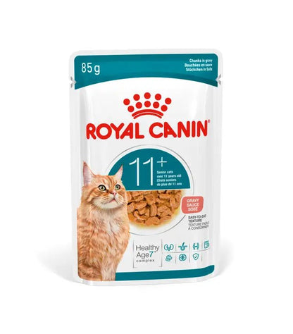 Royal Canin Ageing 11+ Cat Wet Food Pouches in Gravy