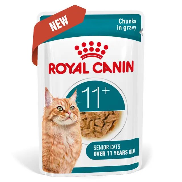 Royal Canin Ageing 11+ Cat Wet Food Pouches in Gravy