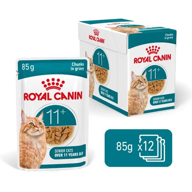 Royal Canin Ageing 11+ Cat Wet Food Pouches in Gravy