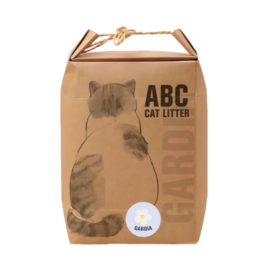 ABC Vegan Cat Litter Gardia Scent Biodegradable, Clumpable & Flushable