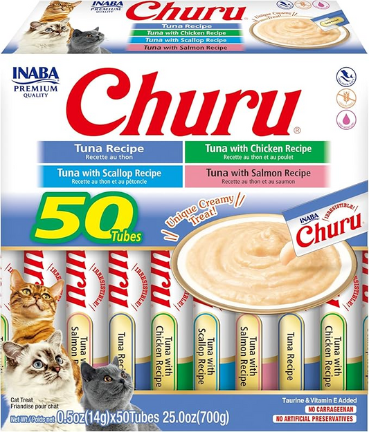 Inaba Churu Tuna Variety Box 50x14g