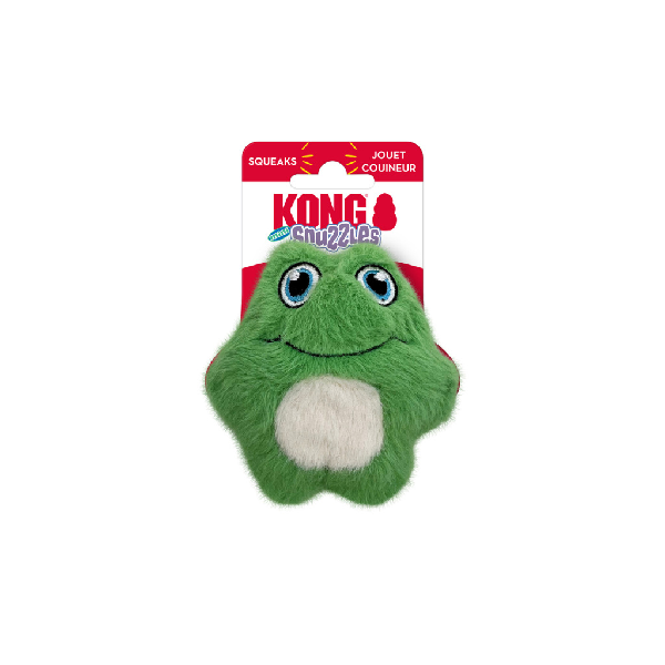 KONG Snuzzles Mini Frog Dog Toy – Extra Small