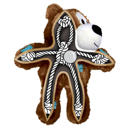 KONG Wild Knots Soccer Teddy Australian Medium Limited Edition