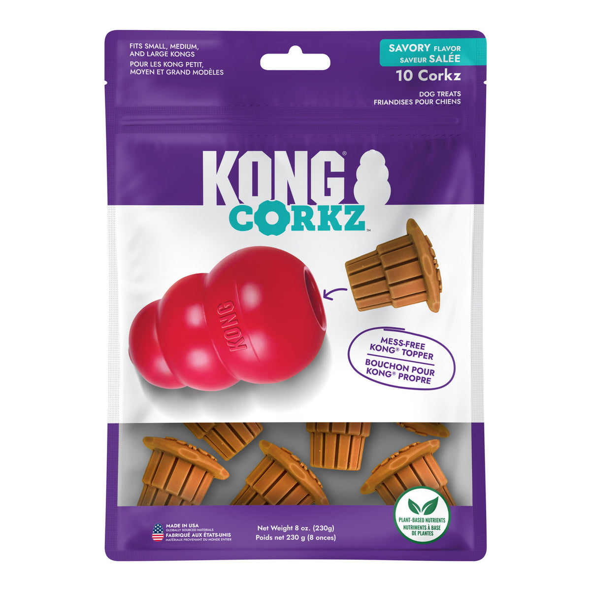 KONG Corkz Savory Dog Treats