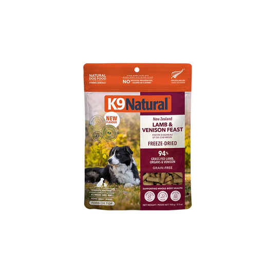 K9 Natural Lamb & Venison Feast Freeze-Dried Dog Food