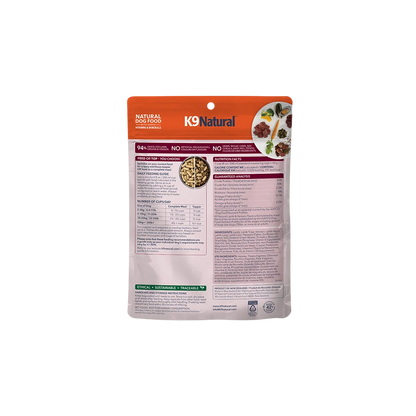 K9 Natural Lamb & Venison Feast Freeze-Dried Dog Food