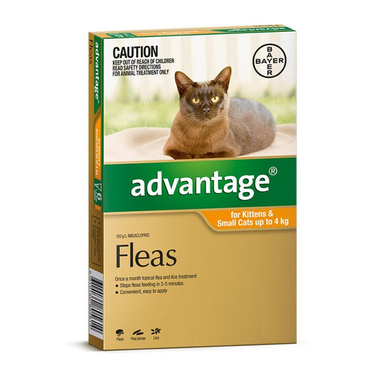 Advantage Small Cat 0-4KG (Orange)