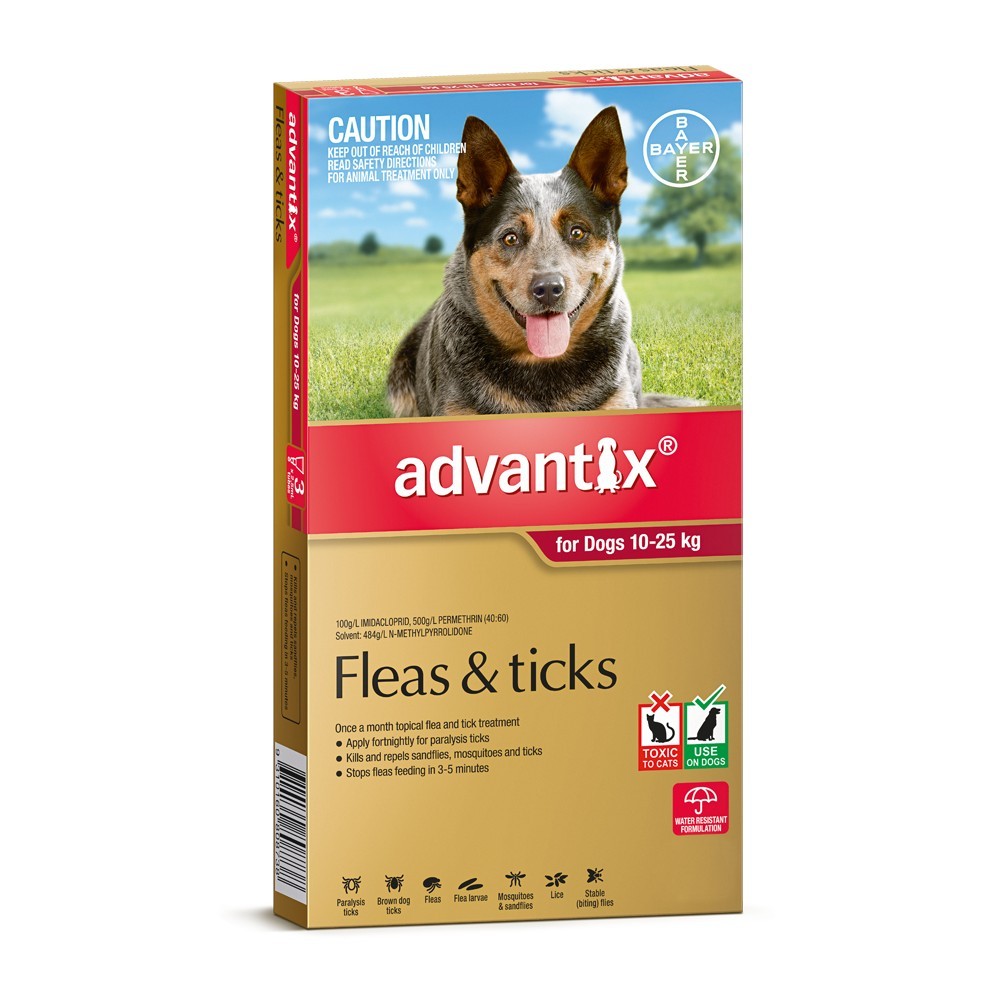 Advantix Large Dog 10-25kg Red