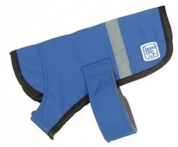 Dapper Dog Nylon Coat Navy Pink Red Colours