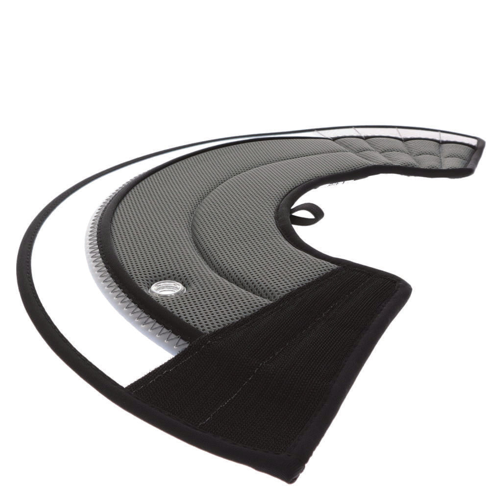 Zeez Padded Adjustable Recovery Cone Grey/Clear