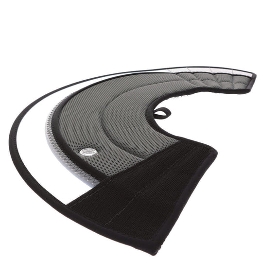 Zeez Padded Adjustable Recovery Cone Grey/Clear