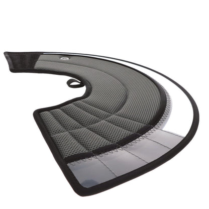 Zeez Padded Adjustable Recovery Cone Grey/Clear