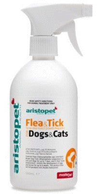 Aristopet Flea & Tick Spray For Dogs & Cats