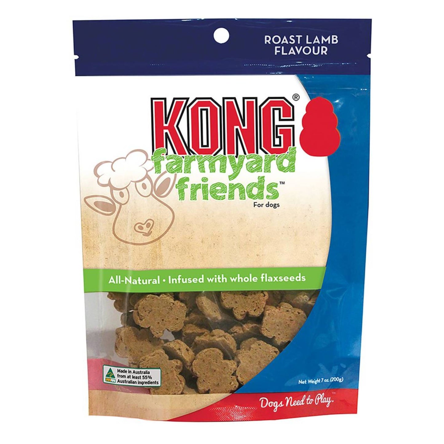 KONG Farmyard Friend Lamb Treat 200g