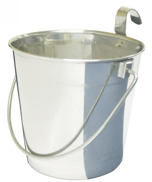Stainless Steel Bucket Pail With Hooks