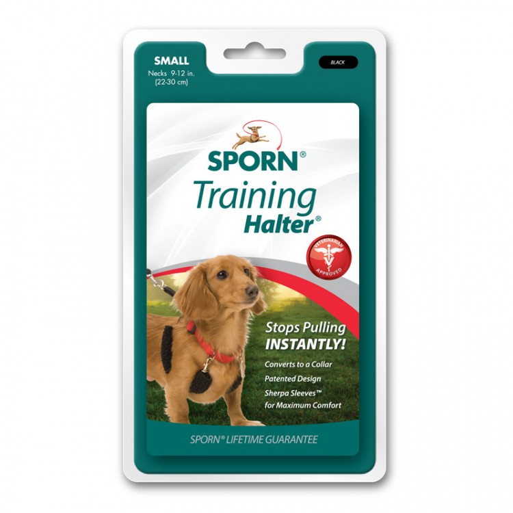 Sporn Original Halter Dog Harness Black