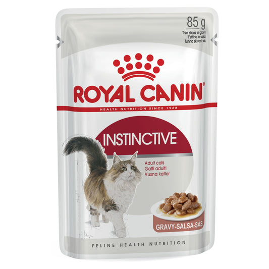 Royal Canin Instinctive Cat Wet Food Pouches Chunks in Gravy