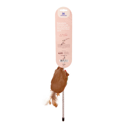 Cattitude Whisker Workout Tim Turkey Teaser Wand