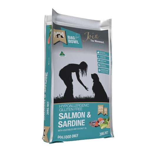 Meals For Mutts Salmon & Sardine with Vegetables & Coconut Oil Dry Dog Food