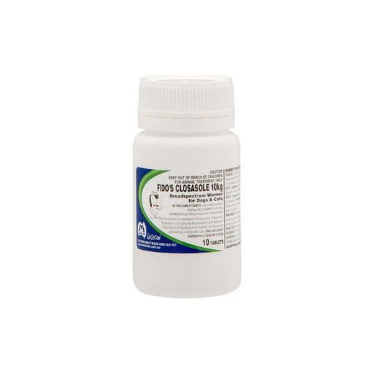 Fidos Closasole Dog & Cat Worming Tablets