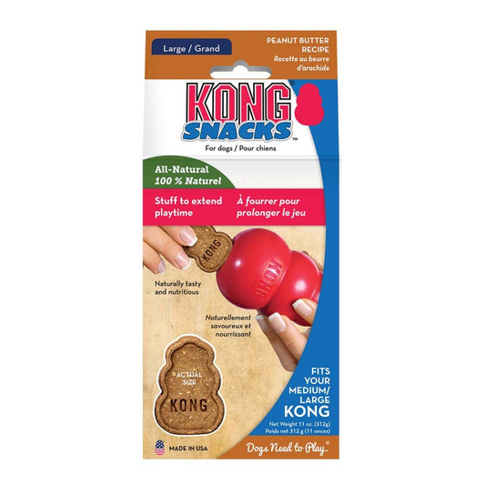 KONG Stuff'N Snacks Peanut butter Large